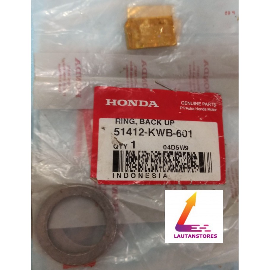 51412-Kwb-601 Ring Back Up Ring Shock Depan Revo 110 Blade Beat Fi New Barang Langka