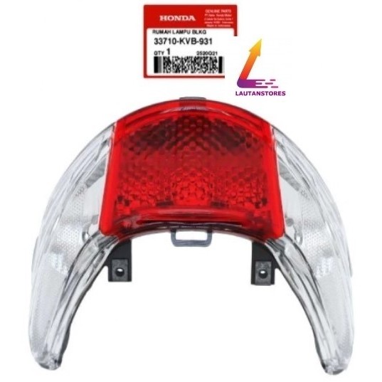33710-Kvb-931 Lampu Belakang Stop Lamp Vario 110 Cw Old Lama Karbu Tanpa Socket Dan Tanpa Bohlam Bar