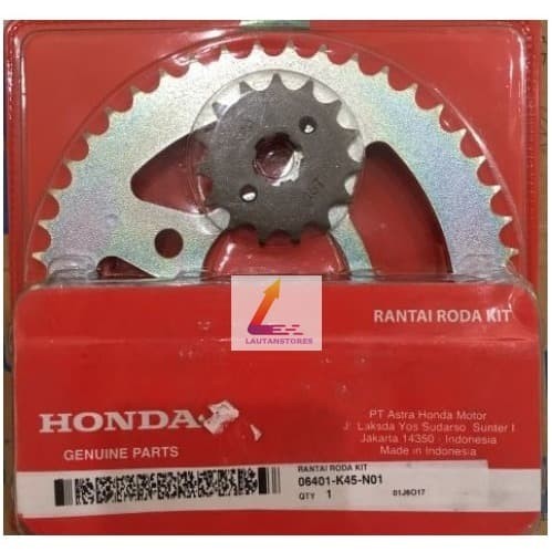 06401-K45-N01 Gir Set / Gear Set Cbr 150 Barang Langka