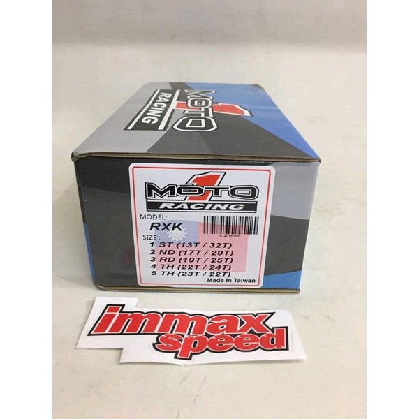 Moto1 Rasio Ratio Gigi Racing Rx King Rxking Rxk Ikk Kuat Balap Reso Drag Harian Touring Road Moto 1