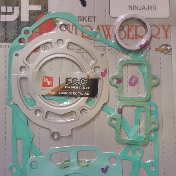 Paking Fulset Ninja 150 1878 Zx Thailand Gasket Fullset Full Set Rr 2T Ninja150 R Gasket Blok Block 