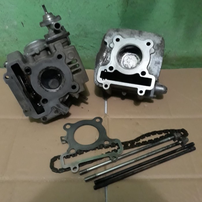 Block Cylinder Head Boring Head Jupiter Z Robot Vega Zr Original Coptn Barang Langka