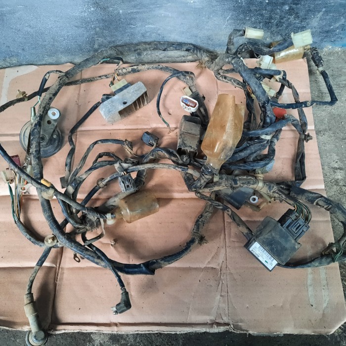 Kabel Body Set Ecu Ecm Spacy Fi Kzl Original Copotan Wire Harness Assy Barang Langka