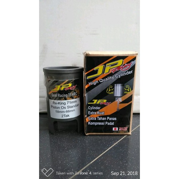 Liner Jp Racing Rx King Standard Rxking 66Mm Boring Sleeve Furing Vuring Block Blok Silinder Bore Up