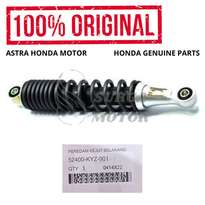 Shockbreaker Supra X125 Helm In Belakang. Skok Helm In Suprax125 Ori Barang Langka