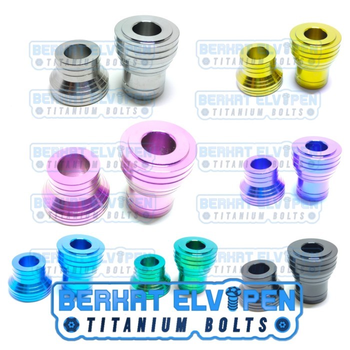Boshing Bushing Titanium As Roda Gearbox Depan Beat Scoopy Vario 125/150 Grade 5
