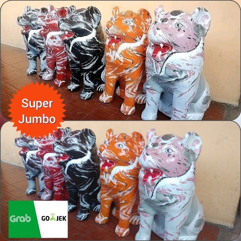 Celengan Tanah liat Super Jumbo Celengan Macan Jumbo