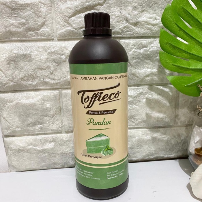 

Toffieco Pasta Pandan 1 Kg - Toffieko Perisa Dan Pewarna Rasa Pandan Best Seller