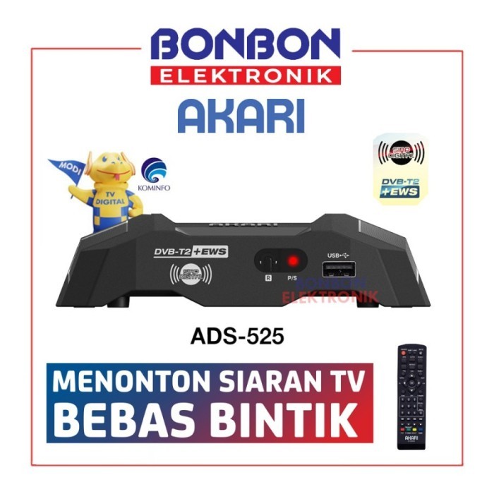 Terlaris Polytron Set Top Box Pdv-610T2 Dvb T2 Tv Receiver Stb Siaran Digital Good Quality