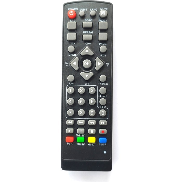 Terlaris Remot Remote Stb Luby Dvb T2 - 01 / Set Top Box Receiver Luby T2 - 02 Good Quality