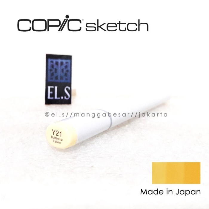 

TERBARU! Copic Sketch Marker Y21 ( CSM )