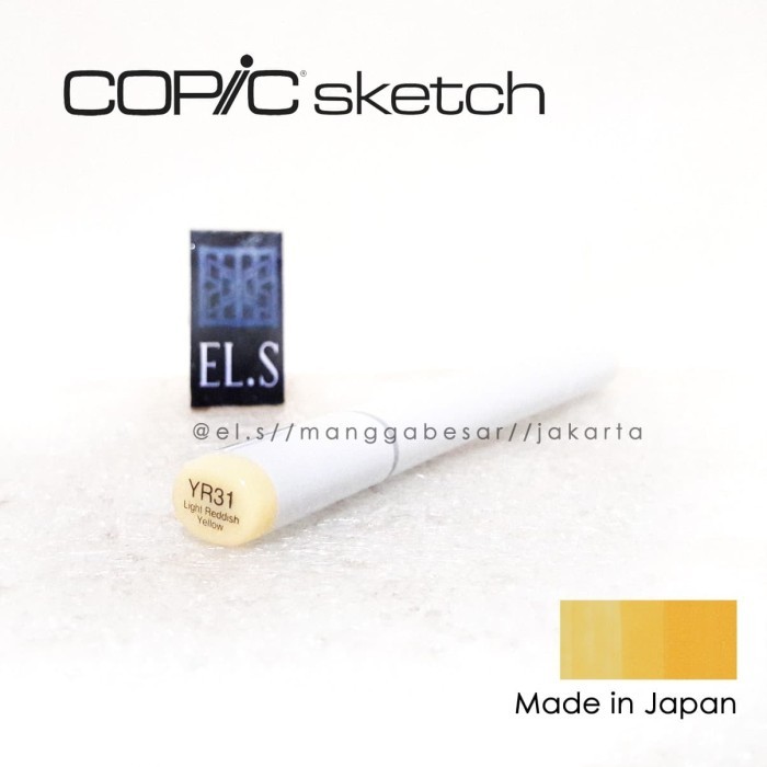 

PROMO! Copic Sketch Marker YR31 ( CSM )