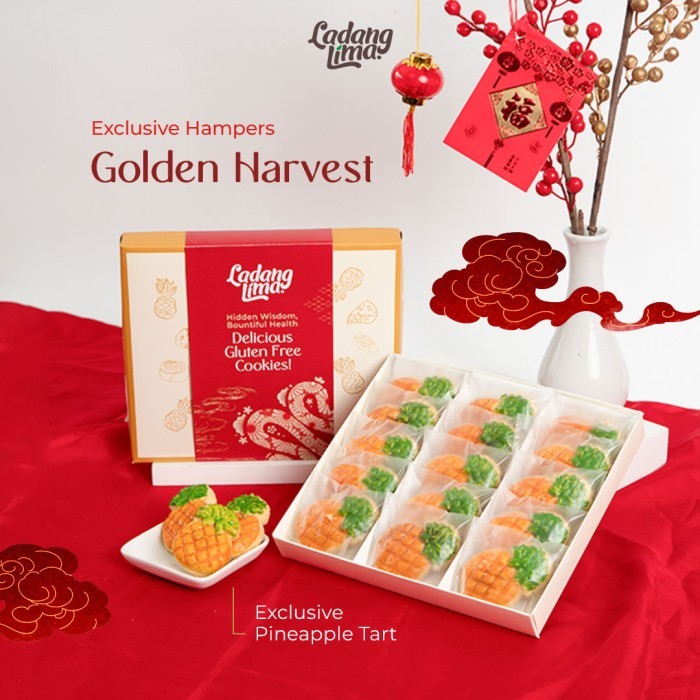 

Hampers Golden Harvest - Ladang Lima Paket Imlek Harga Promo