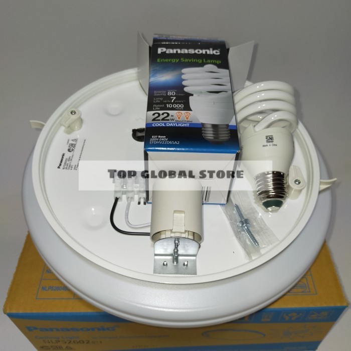 Lampu Plafon Bulat Panasonic - Lampu Baret Panasonic - 22 Watt Best Seller