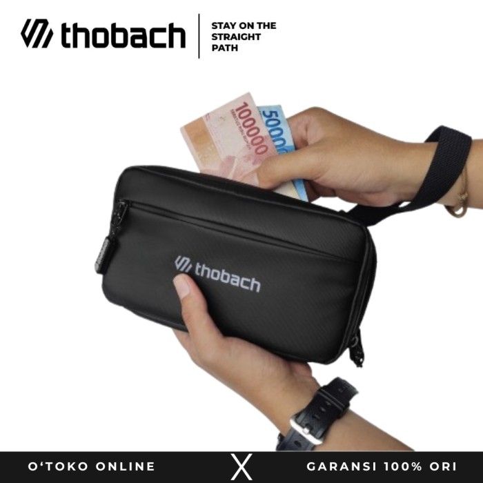 

TERLARIS THOBACH ELIO - SLING POUCH WATERPROOF SLING PHONE SELEMPANG HAND BAG CLUTCH ANTI AIR TRENDY
