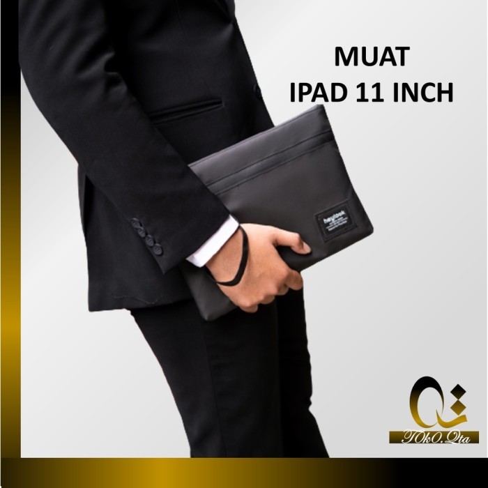 

TERLARIS CLUTCH BAG IPAD 11" INCH POUCH BAG HAND BAG PRIA WANITA WATERPROOF ANTI AIR MURAH!!! MURAH