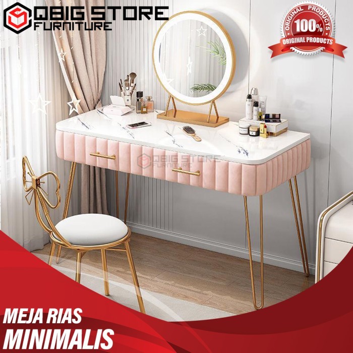 Meja Rias Mee Do Lampu Cermin Dressing Table