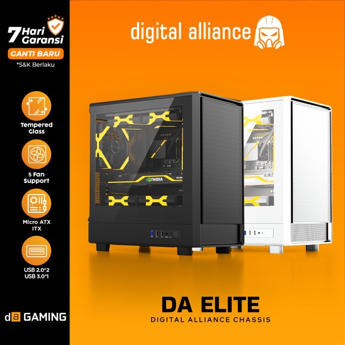 Casing PC Digital Alliance Elite MATX