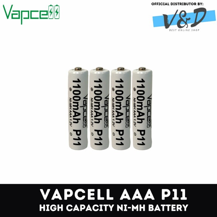 BATERAI AAA VAPCELL 1100 MAH / BATERAI CAS AAA