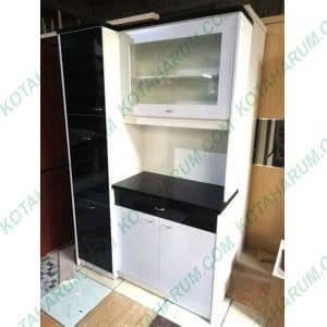 Kitchen Set Pantry Lemari Piring Dapur Multipleks Kayu Putih Bandung 2
