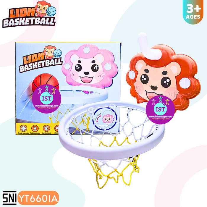 IST Mainan Ring Basket Lion Basketball YT6601A