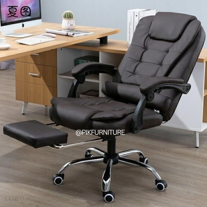 Kursi Kantor Office Chair Kursi Kerja Kulit Bangku Kerja Kursi Office