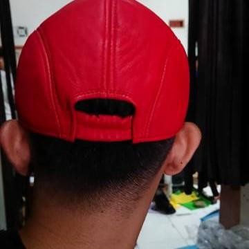 Terbaru Topi Preman Pensiun Kulit Asli Pria Pet Copet Pelukis Baret