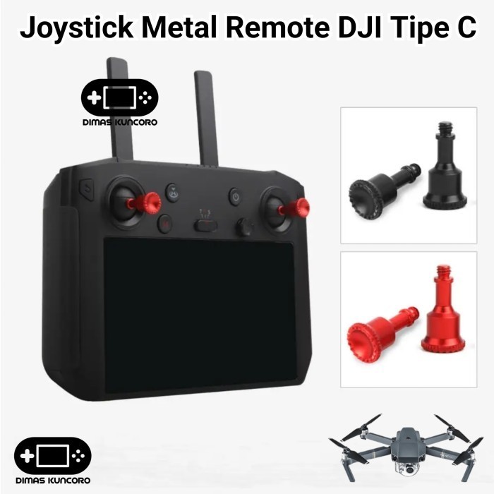 Joystick Metal Remote Dji Tipe C Remot Smart Controller Mini 2 Air 2S Phantom 4 Pro Joystik