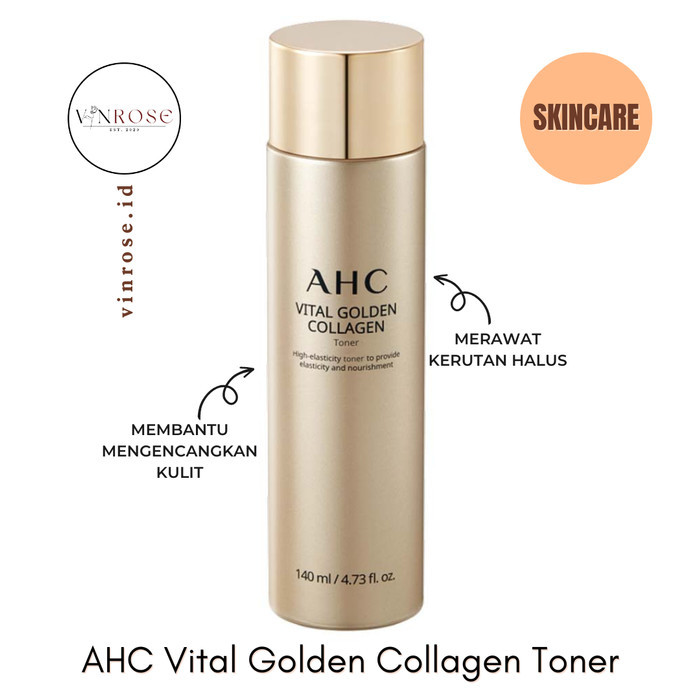 Ahc Vital Golden Collagen Toner Korea/ Skincare/ Moisturizer