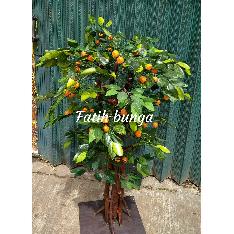 pohon jeruk/pohon hias/pohon plastik