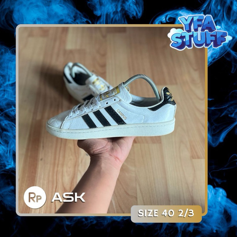 Adidas Campus Leather second 40 2/3 Original