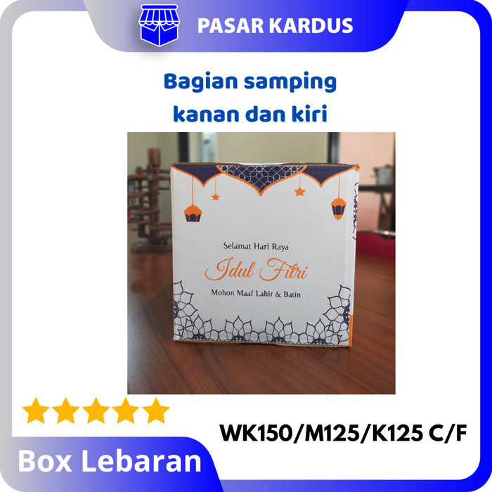 

Box Sembako Lebaran 35X25X25 Cm Kardus Lebaran/ Hampers/Parcel/Idul Fitri/ Dus Packing/ Eid Mubarak