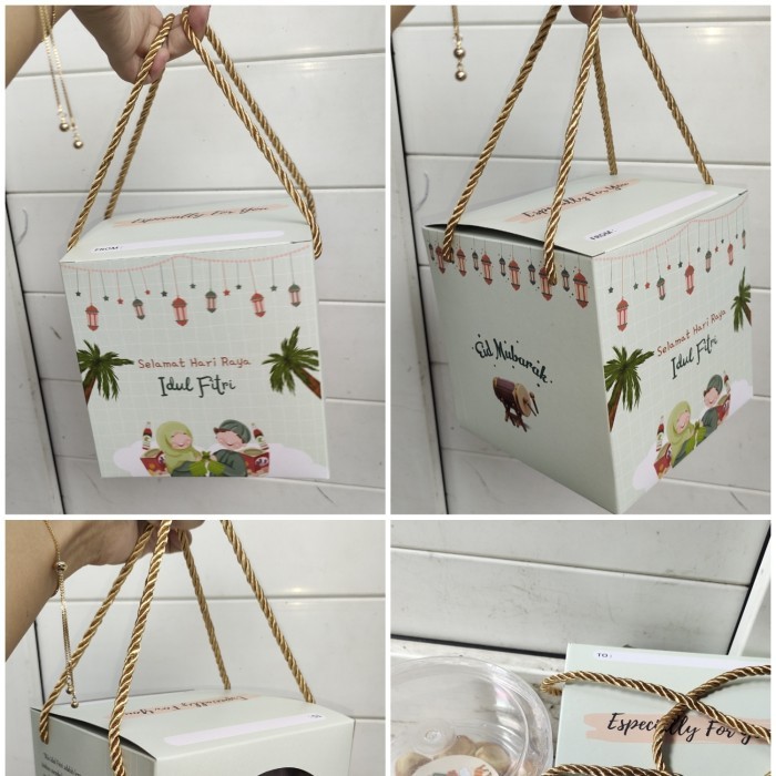 

Bocil Box Lebaran 2 Toples 500Gr Box Lebaran Kue Kering Box Kuker Idul