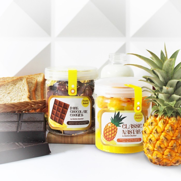 

Hampers Kue Kering Parcel Cookies 2 Toples+Box Oleh-Oleh Kado