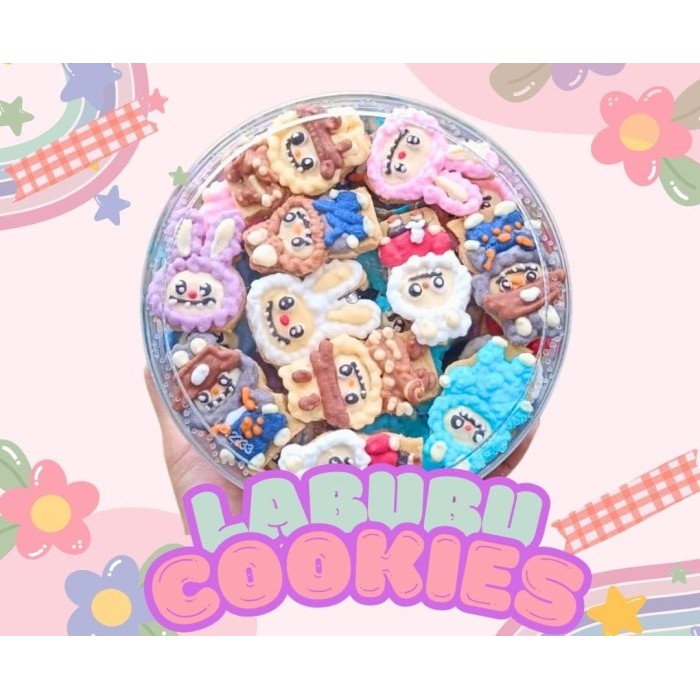 

Kue Kering Boneka Labubu Viral Toples 250 Gr Terlaris