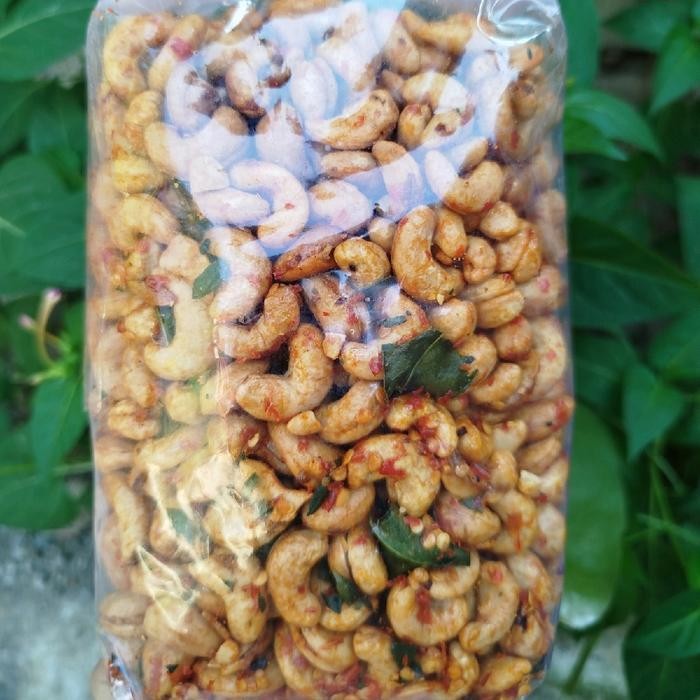 

terbaru !!! kacang mete pedas manis kemasan 500gr food snacks mede asli wonogiri ready