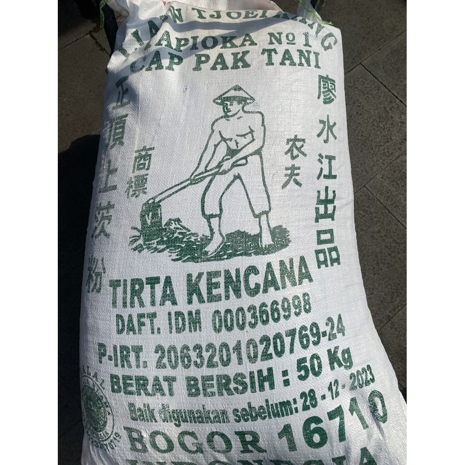 

TERBARU! Tapioka "Liauw Tjoei Kang/Liong Pit" Sagu Tani 50kg