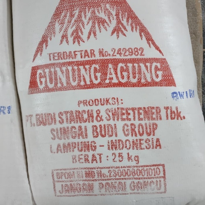 

Tepung Sagu / Tepung Tapioka cap Gunung Agung
