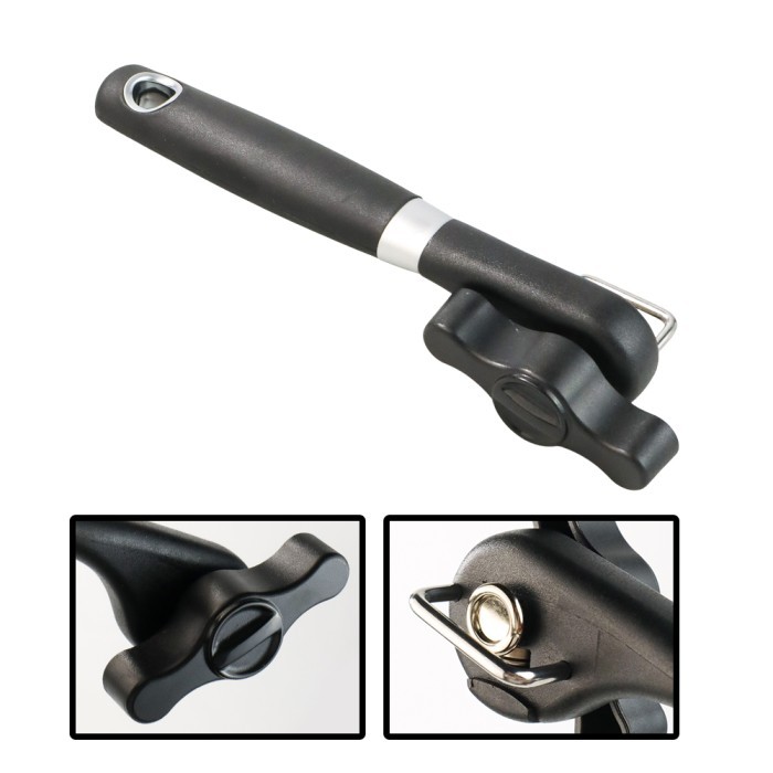 Alat Pembuka Buka kaleng Putar Otomatis Tutup Sarden SUSU Makanan O