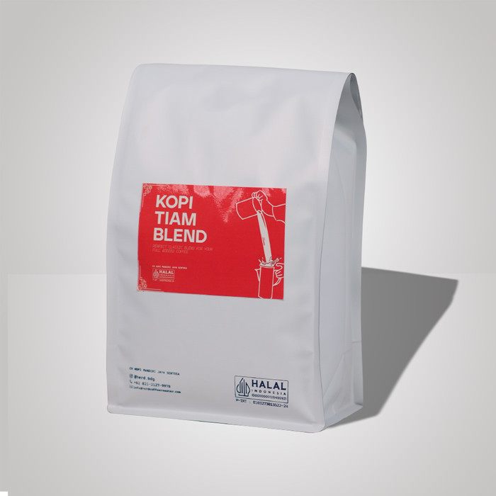

Kopi Tiam Blend Bubuk Kopi Siap Saring untuk bisnis kemasan 1 KG