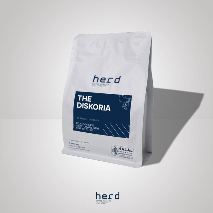 

BIJI KOPI 250 GR DISKORIA 75:25 espresso blend es kopi susu robusta