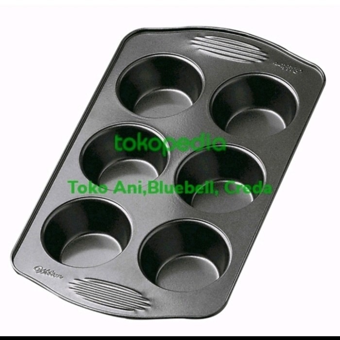 WILTON EXCELLE ELITE 6 CUP REGULAR MUFFIN PAN