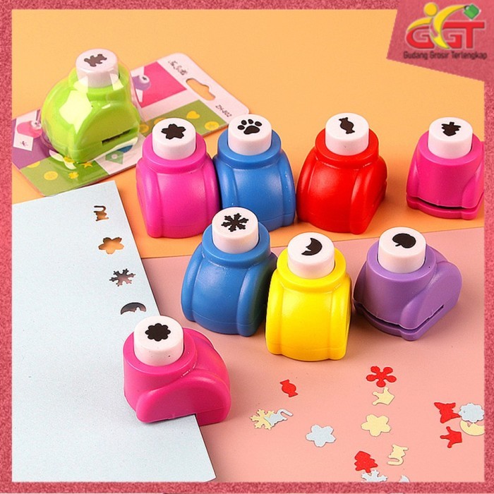 

PROMO! GGT Pembolong Kertas Mini Bentuk Lucu Paper Cutting Embossing DIY