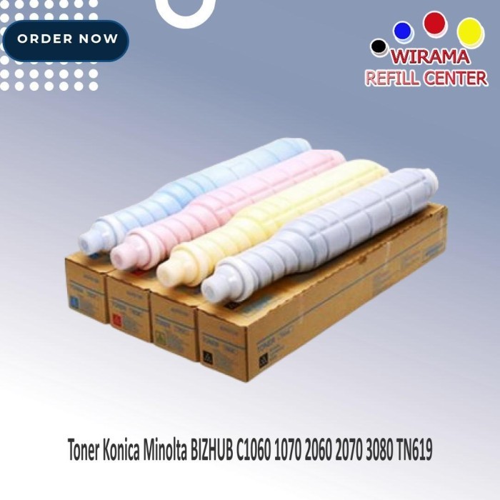 ~@~@~@~@] Toner Konica Minolta BIZHUB C1060 1070 2060 2070 3080 TN619