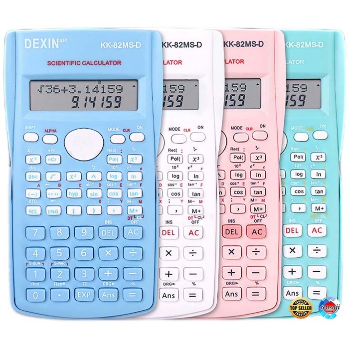 

Terlaris Calculator Scientific Dexin 82MS 240 Fungsi Kalkulator Sekolah 350MS SALE