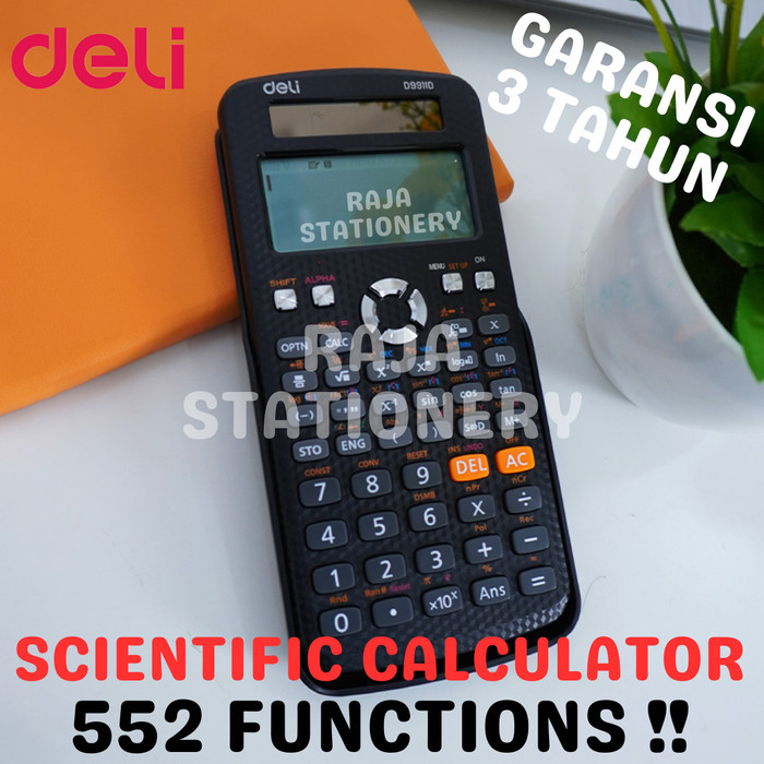 

Terlaris Deli Scientific Calculator / Kalkulator Ilmiah Deli Matematika CD991ID SALE