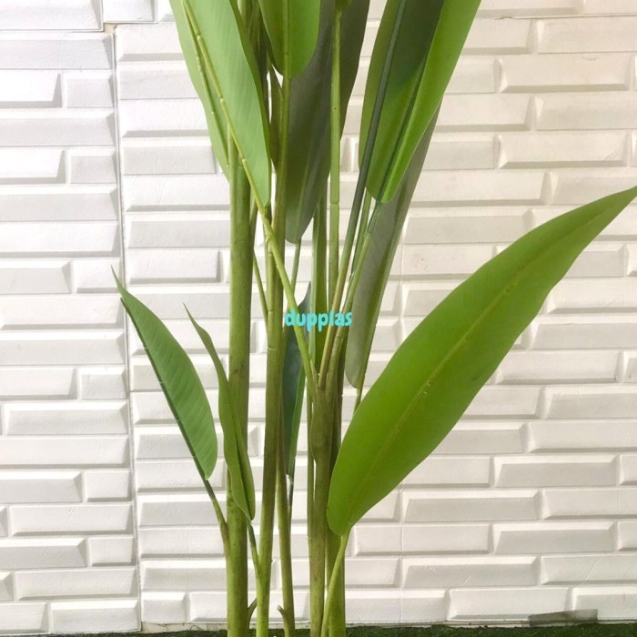 POHON ARTIFICIAL PISANGAN HELICONIA BIRD OF PARADISE T165 PURUN BELLY
