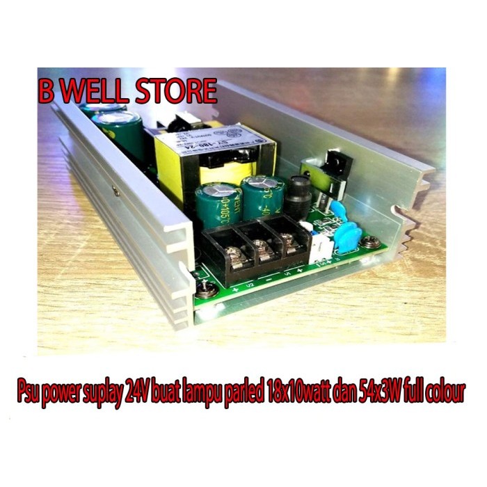 Psu Power Supply Par Led 18 X 10 Watt & 54X3W Full Colour