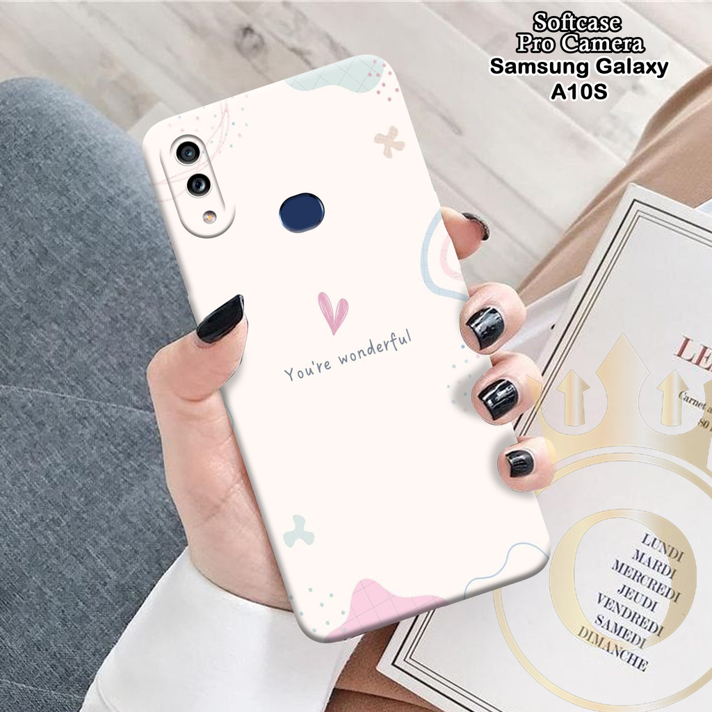 Softcase Samsung Galaxy A10S - ORORA - Casing Samsung Galaxy A10S - Motif case Cartoon - Samsung - S