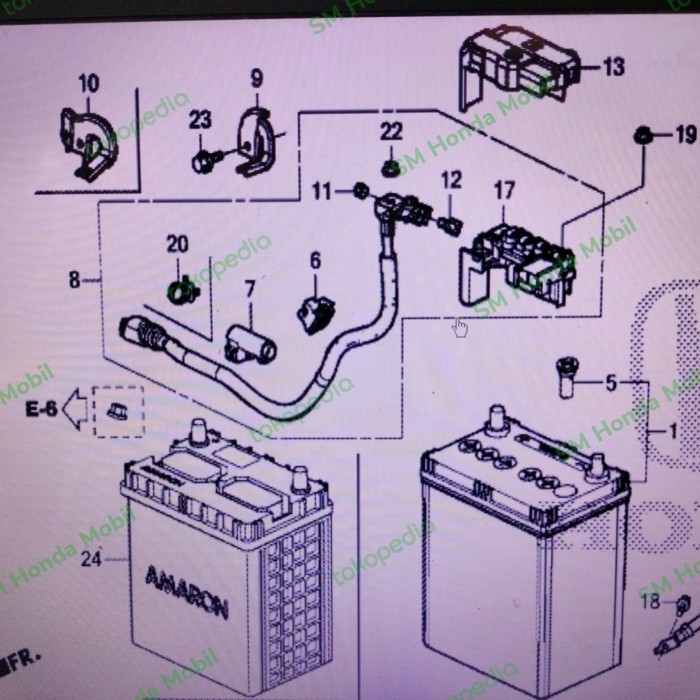 Kabel Aki Brio Mobilio Jazz